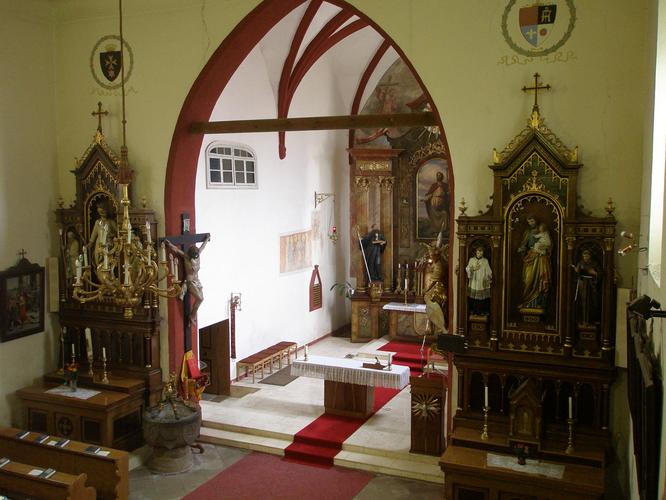 kostel Boršov nad Vltavou